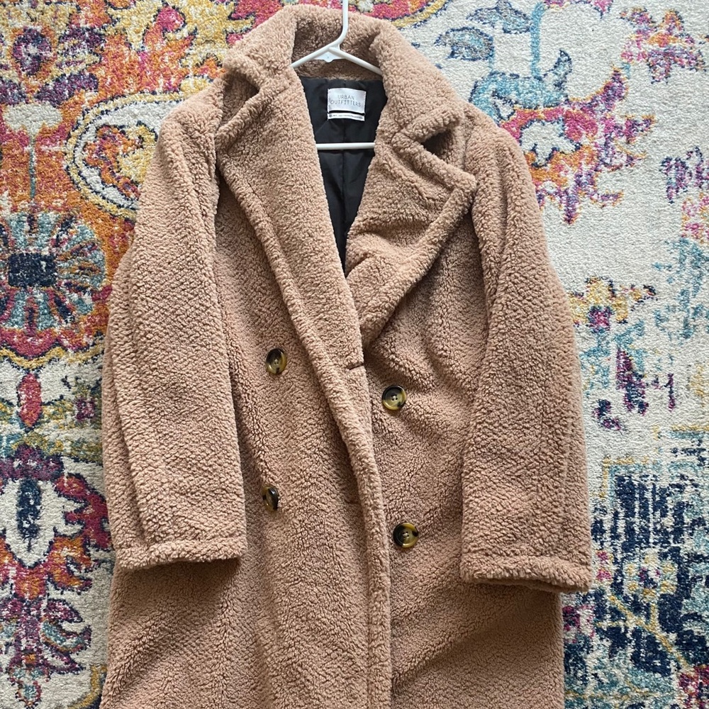 Teddy coat- barely worn